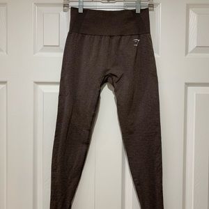 Brown Gymshark leggings